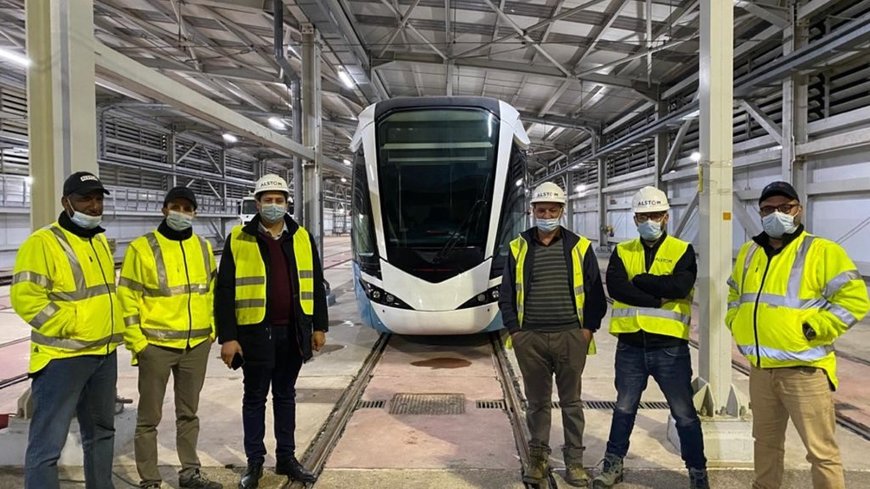 Alstom conducts first test-run in Algeria for Mostaganem tramway